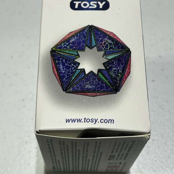 TOSY Magnet Pyramid Stone - 1 Cube Transforms into 1 Billion Shapes, 12 Pieces, - Picture 9 of 13